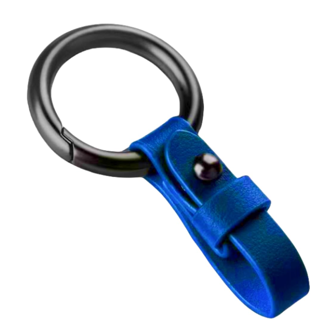 Yuxh Car Keychain Synthetic Leather Keyring Metal Key Chain Faux Leather Key Ring