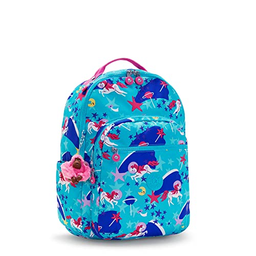 Kipling Mochila feminina Seoul 15 para laptop, durável, espaçosa, com alças acolchoadas para o ombro