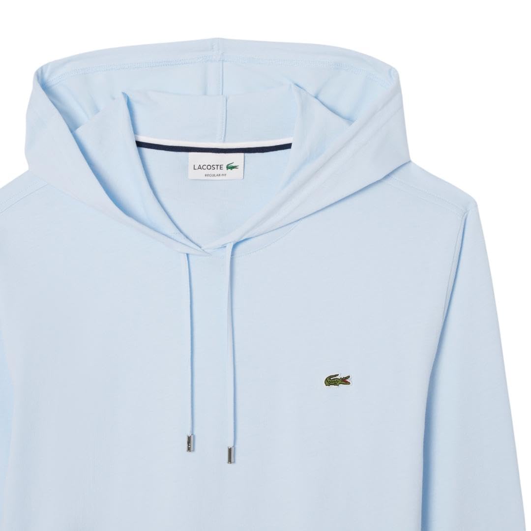 Lacoste Long Sleeved Hooded T-Shirt Camiseta de Manga Larga con Capucha Hombre (Pack de 1)