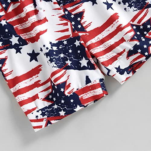 Baby Boy 4Th Of July Outfit Letter Print Tank Tops American Flag Shorts Fourth Of July Summer Clothes Black 12-18 Months #TOP5