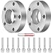 ECCPP 5 Lug Wheel Spacers Adapters 5x120mm to 5x120mm 2X 30mm fits for E36 E46 E60 E61 E62 E90 E91 with 12x1.5 Studs