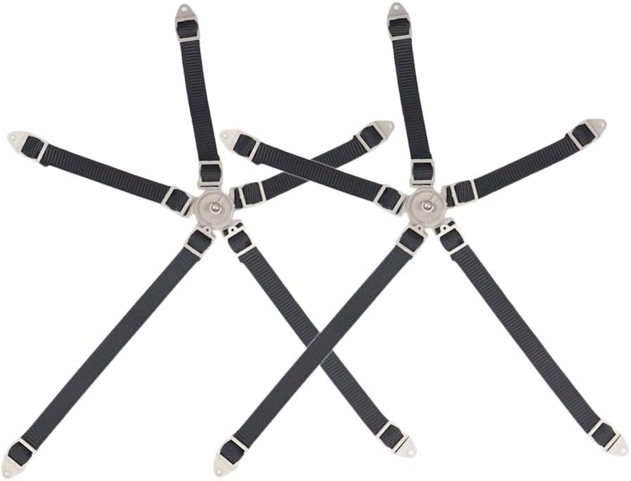 2Pcs 1/10 Driver Seat for Wraith D90 D110 - Black