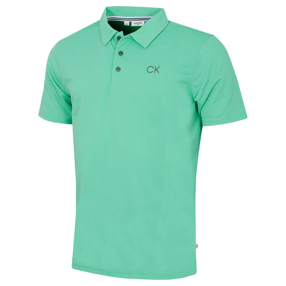 Calvin Klein Men's Mint Central Eco Light Wicking Polo Shirt - Xxxl