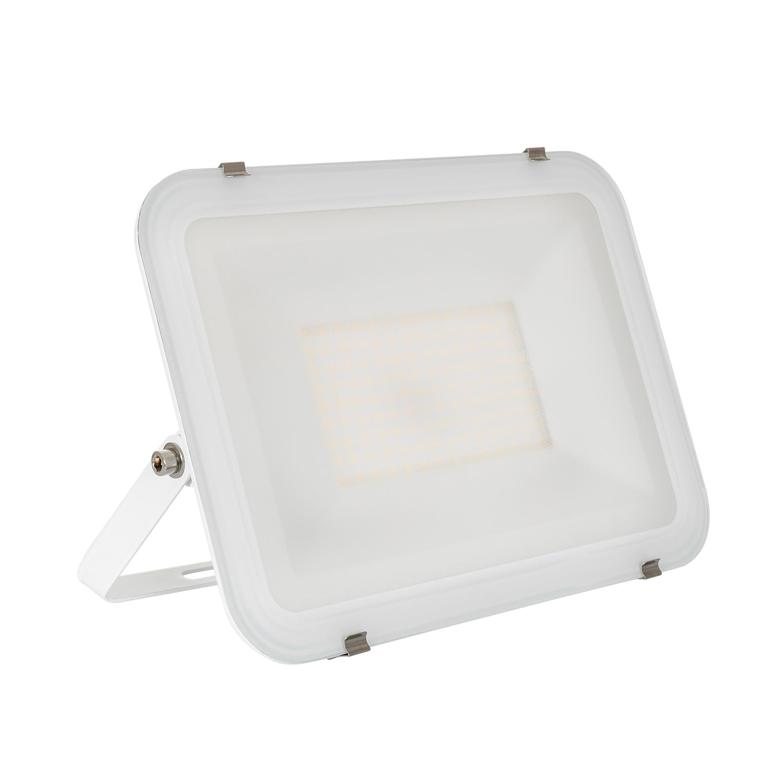Ledkia Naświetlacz LED 100W Slim Cristal Biały 6000K Zimna Biel 120lm/W IP6
