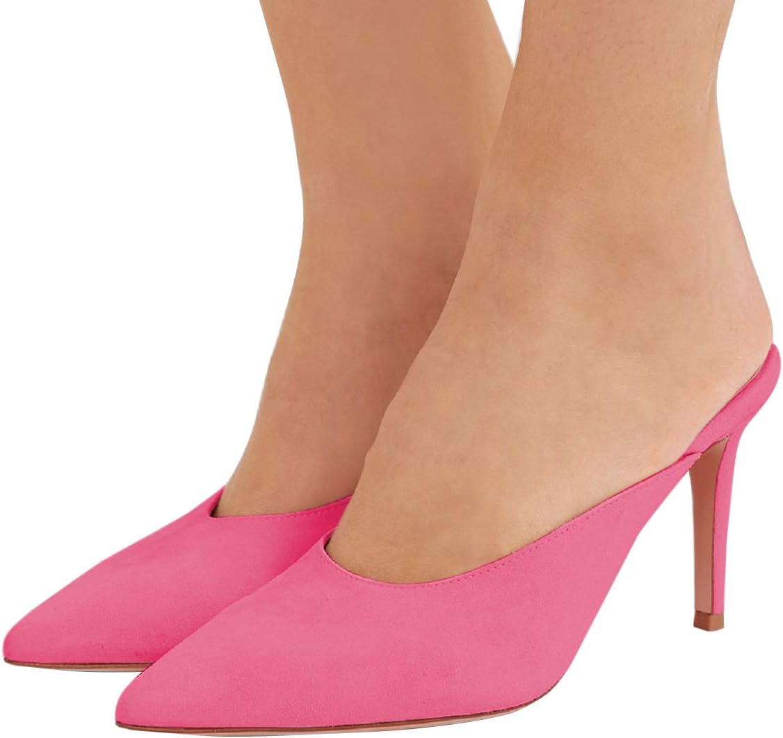 Person wearing XYD High Heel Mules