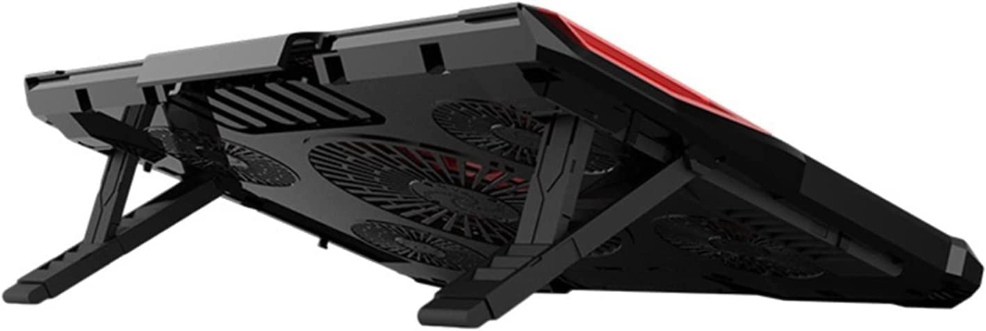 Base di raffreddamento da Gaming USB Laptop Cooling Pad Fan Gaming Light Notebook Cooler Per Angolo Regolabile per PC Notebook