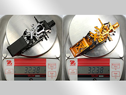 Microheli Aluminum/Carbon Fiber Main Frame (GOLD) - BLADE 180 CFX