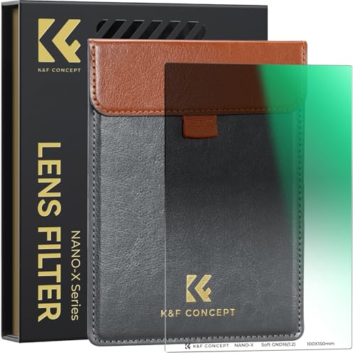 Amazon | K&F CONCEPT 角型フィルター ハーフNDフィルターGND16 ソフト