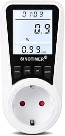 Medidor de energia digital dds109l, dispositivo de monitoramento de wattímetro, potência, eletricidade, kwh, analisador de medição de energia