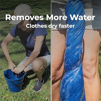 Off-Grid Laundry System | Medium Portable Washing Machine & Manual Clothes Wringer