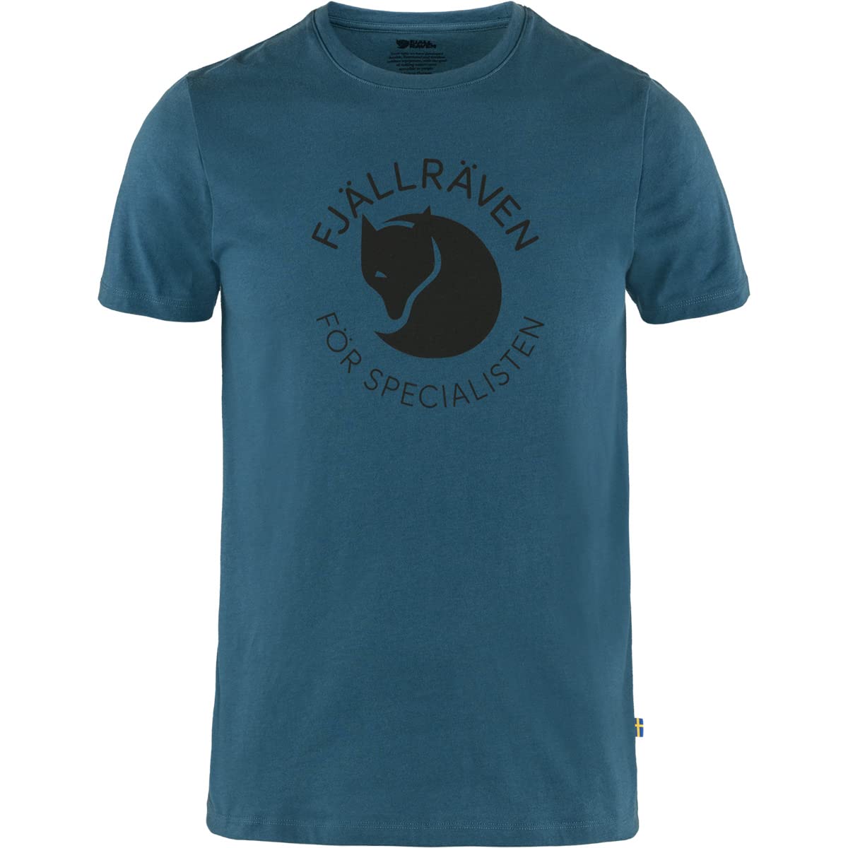 Fjallraven 87052-534 Fjällräven Fox T-Shirt M/Fjällräven Fox T-Shirt M T-Shirt Men's Indigo Blue Size XL