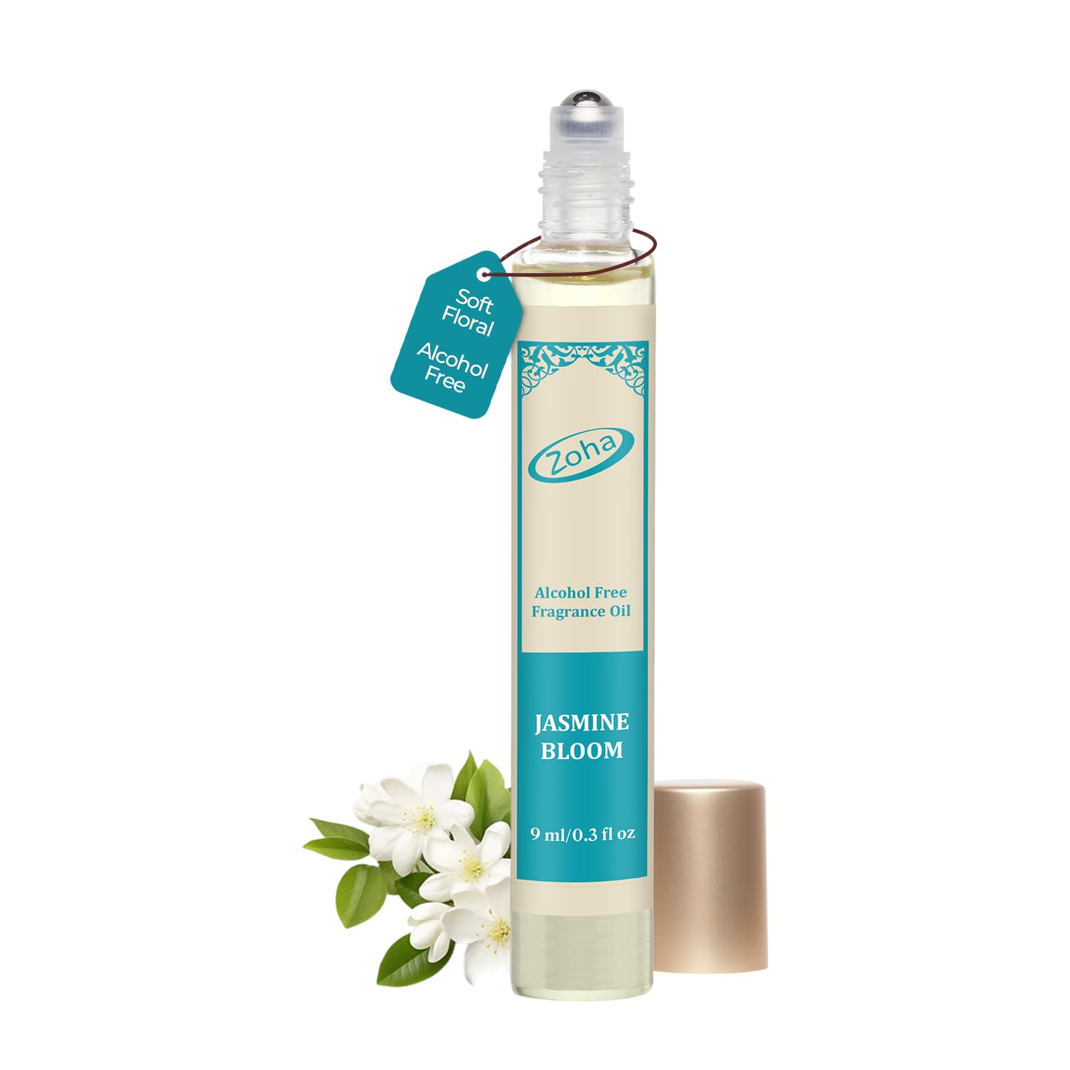 Amazon.com: Zoha Jasmine Bloom Perfume Oil Roll On for Women & Men