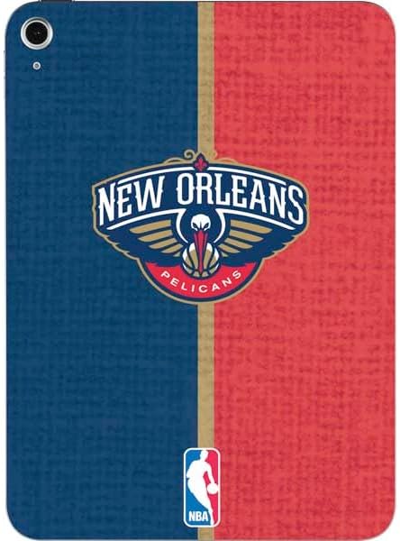 Skinit Decal Tablet Skin Compatible with iPad 11th Gen (2025) - Officially Licensed NBA New Orleans Pelicans Canvas Design