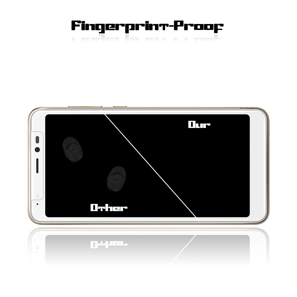 Pour Wiko Y60 Verre Trempé d'écran Protection Écran Film Protecteur Wiko Y60 (2 Pack