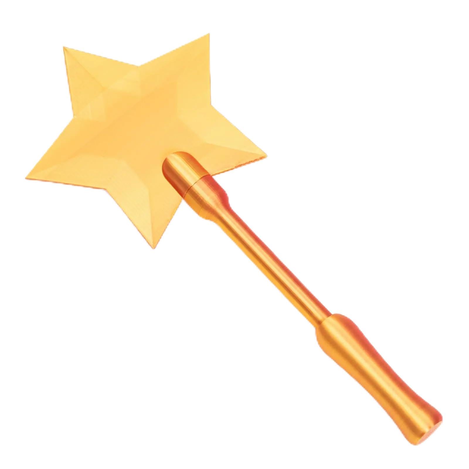 Wand Credit Card & Debit Card Holder-3D Printed Tap to Pay Contactless Payment Wand,Fairy Wand Credit Card Prank for Easy Checkout,Fun Present for Magic Lovers (Gold)