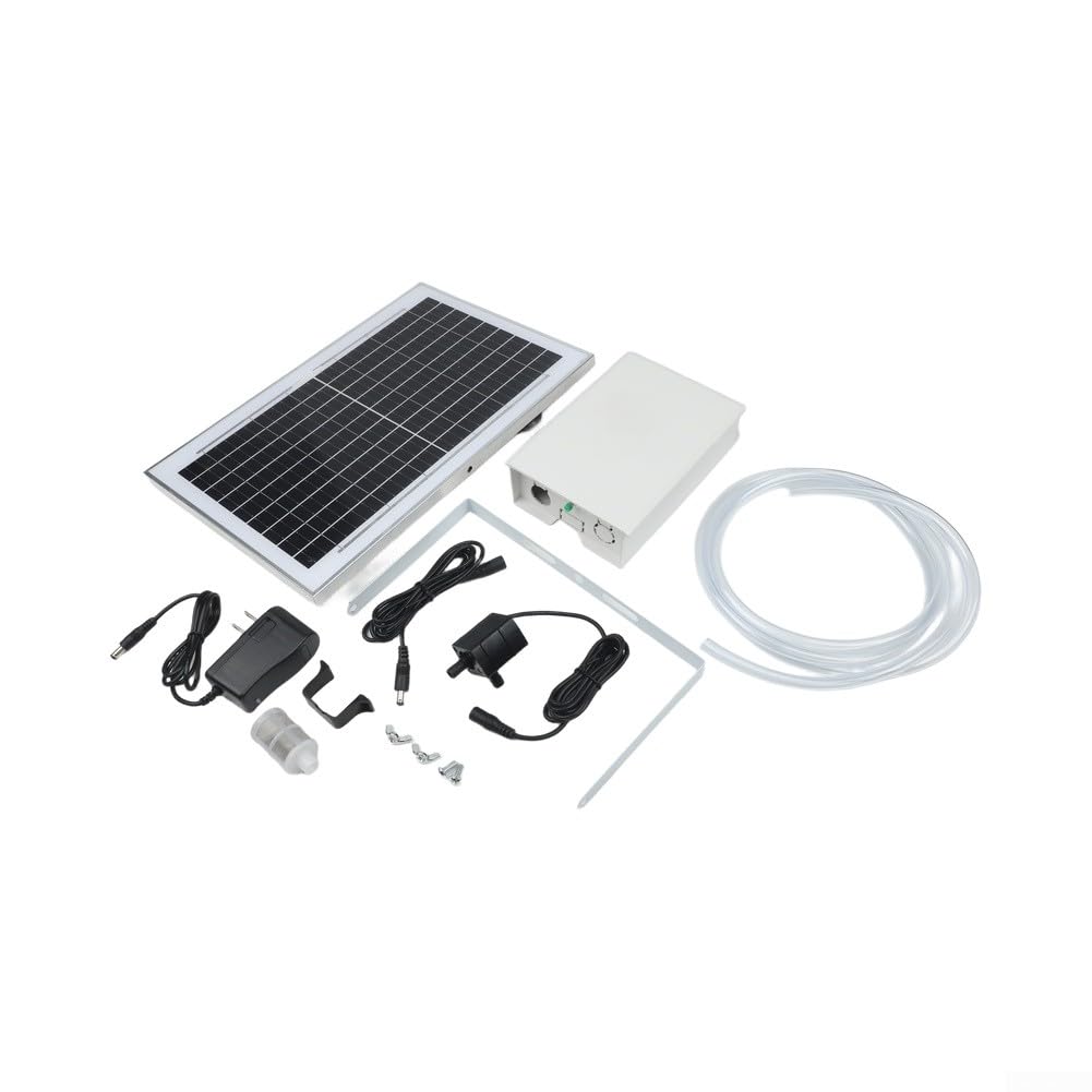 Pompa Acqua per giardino per solare Motore Rame Pompa Acqua(9v 10w 5200mAH)