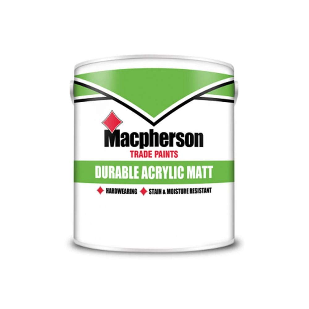Macpherson Durable Acrylic Matt - Magnolia - 5L
