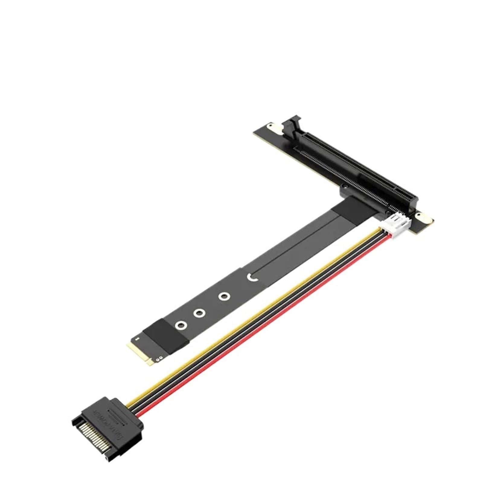 M2 TO PCIE Riser PCIe x16 PCI-E3.0 1x A M.2 NVMe M Key 2280 Scheda montante Gen3.0 Cavo M2 Key-M PCI-Express Cavo di prolunga x4(Green)