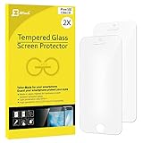 iPhone 5s Screen Protector, JETech 2-Pack iPhone SE 5S 5C 5 Eye Protection Premium Tempered Glass Screen Protector (Matte) - 0314C
