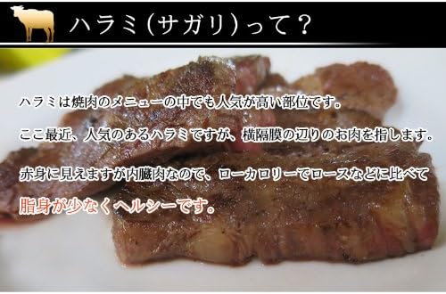 Amazon 国産和牛ハラミ サガリ 500g 焼肉 焼き肉 バーベキュー q に 三協畜産 牛肉 通販