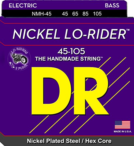 DR Strings NICKEL LO-RIDER™ (45-105, 4 Strings)