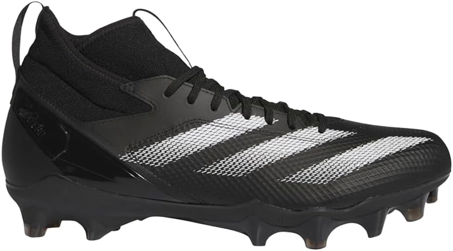 Adidas Unisex-Adult Adizero Impact, Black/White/Black, 18