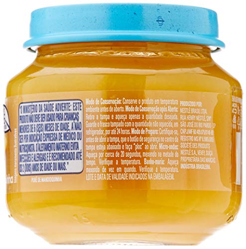 Papinha, Mandioquinha, Nestlé, 115g