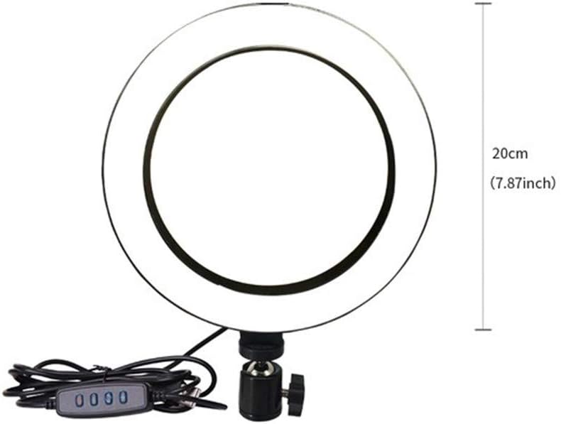 A BRIGHTER VIEW Ring Light,3500-5500k Ring Lights With Stand LED Ring Light With Stand And Phone Holder multiple uses (Color : Only 20cm Lamp)