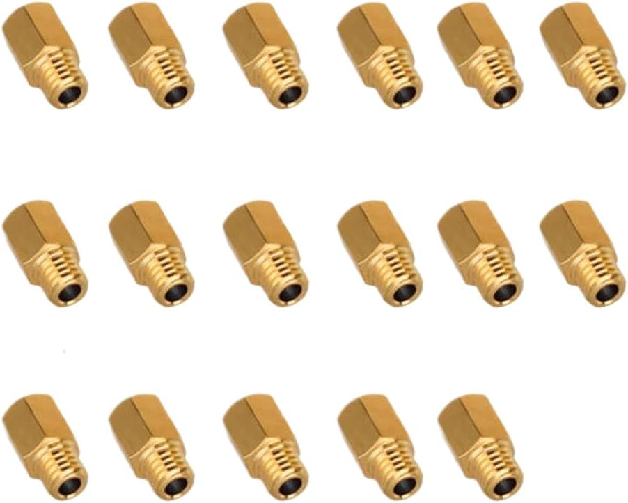 10pcs PWN Carburetor Jet Kit Motorcycle Carburetor Main Jets Injector Nozzle Set(PWN Pilot Jets)