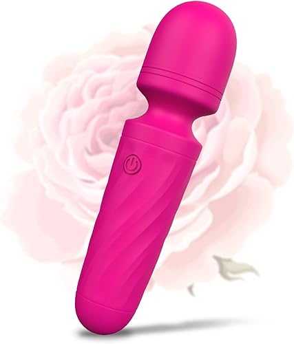 Miniatura 1 de Mini masajeador personal recargable - susurro silencioso e impermeable, fácil de llevar en viajes (tamaño 4.35 * 1.18 pulgadas) - negro002