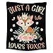 Fox Blankets - Soft Fuzzy Blanket Throw for Girls - 40