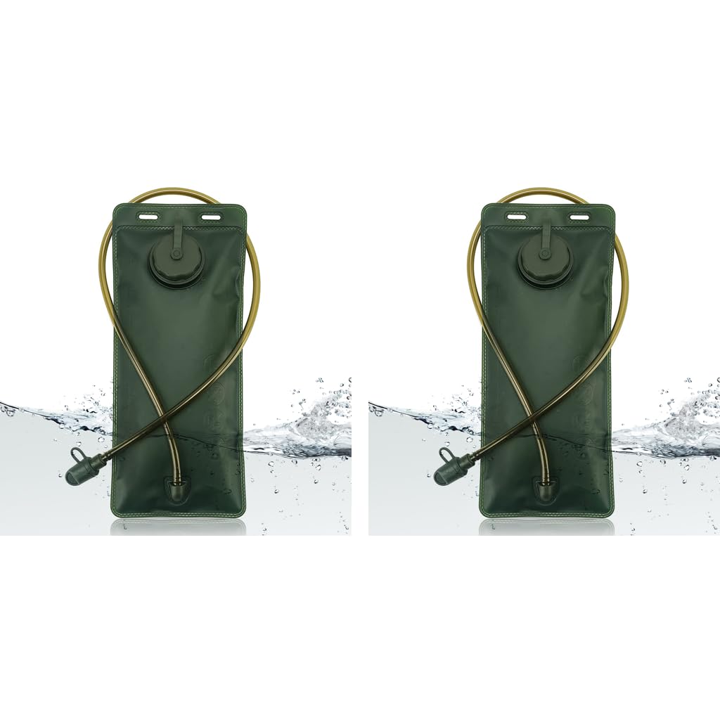 Proberos® 3L Foldable Hydration Bladder with Straw Water Bladder BPA Free Leakproof Bag Pack for Cycling Traveling Hiking Camping Treking X 2-image-23