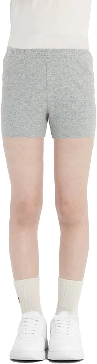 12 Pack Girls Bike Shorts Kids Cotton Cartwheel Shorts Under Dress for Toddler Girls Solid Dance Safety Shorts - Image 2