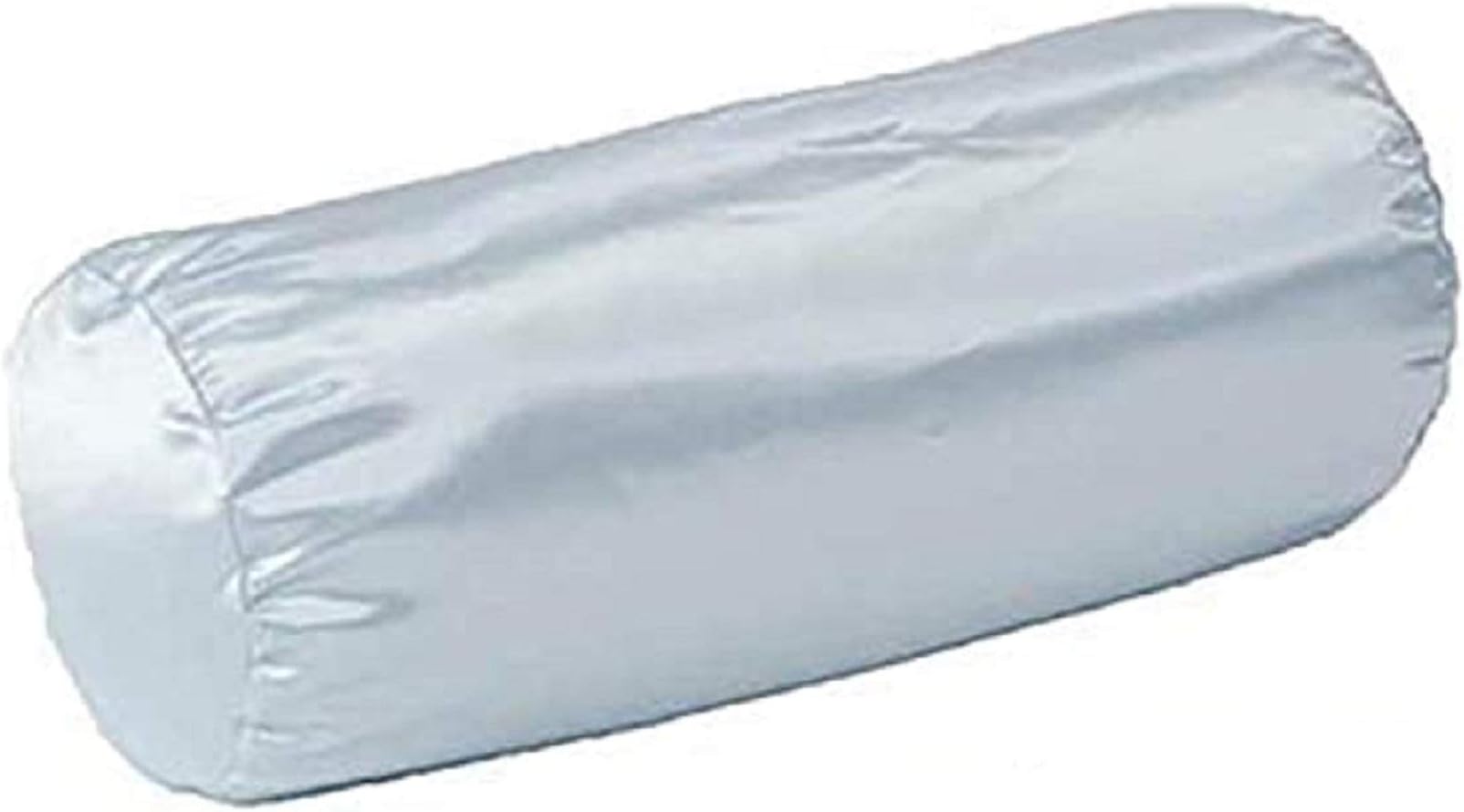 Alex Orthopedic Cervical Neck Roll Pillow Case - White Satin - Super Soft Quality - Made in USA - Easy to Clean