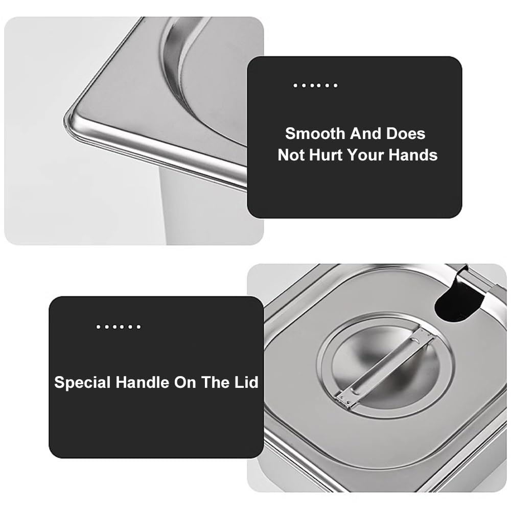 Estante de especias de acero inoxidable para montaje en pared, 5 sartenes expandibles con tapa, organizador de condimentos para encimera de cocina