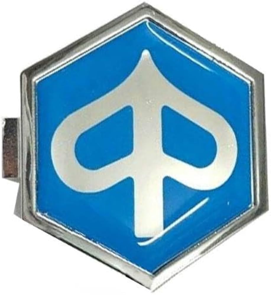 Emblème avec logo pour scooter PIAGGIO, différents modèles (l'article est applicable à tous les modèles décrits dans la description ci-dessous).