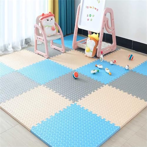 Image of SIGNATRON Puzzle Flooring || Kids Interlocking Play mat || Baby Play Mat || Play mats for Kids || 12 MM Thick (6 Tiles - 24 Square Feet)