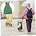 Happyyami Pet Adjustable Raincoat for Dogs and Puppies Lightweight Rain Belly Cover Green Keeps Your Pet Dry and Comfortable During Outdoor Activities