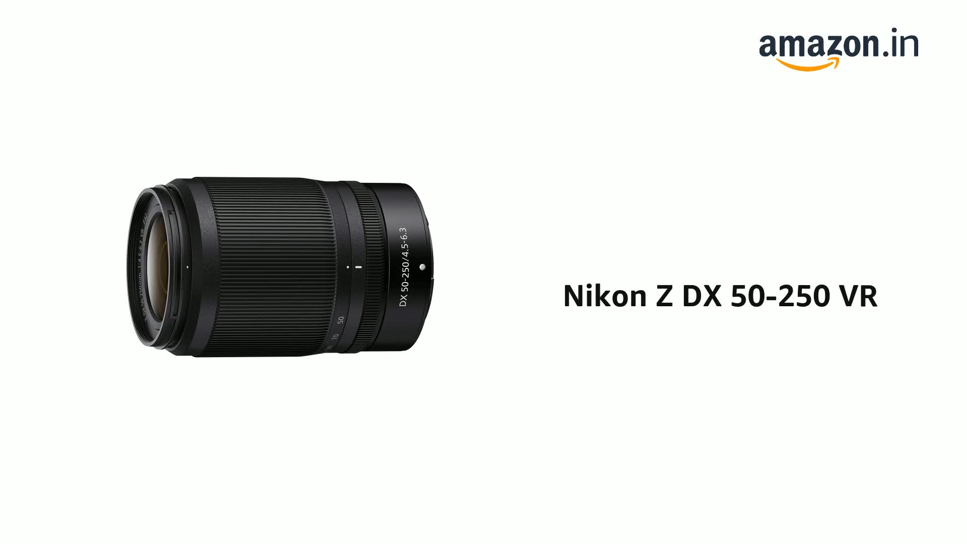 Nikon Z DX 50-250 mm VR Lens (Black) : Amazon.in: Electronics