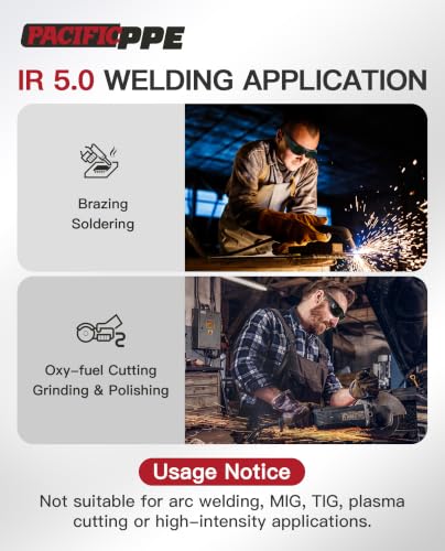 PACIFIC PPE IR 5.0 Welding Glasses