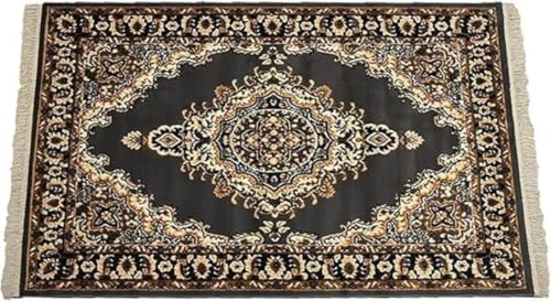 Image of Soft Traditional Washable Beautiful Acrylic Rugs for Home Decor Living Room 7x10 feet (210 x 300 CM) Grey