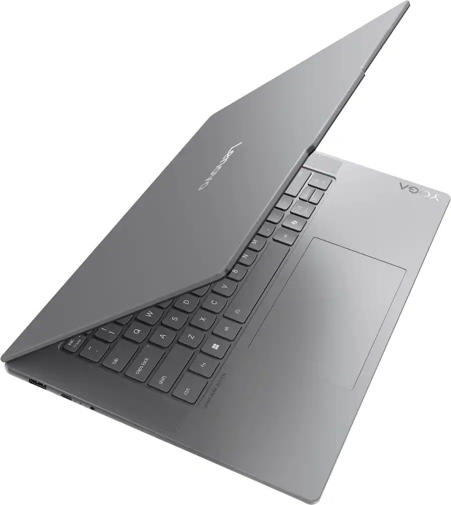 Lenovo Yoga Slim 7i Aura Edition Copilot+ PC with Intel Core Ultra 7 256V, 15.3 WUXGA 120Hz Touch, 16GB RAM 1TB SSD, WiFi7, 5MP RGB+IR Cam, Backlit KB, Win11, Luna Grey, w/2TB USB Drive, W/GaLiMu