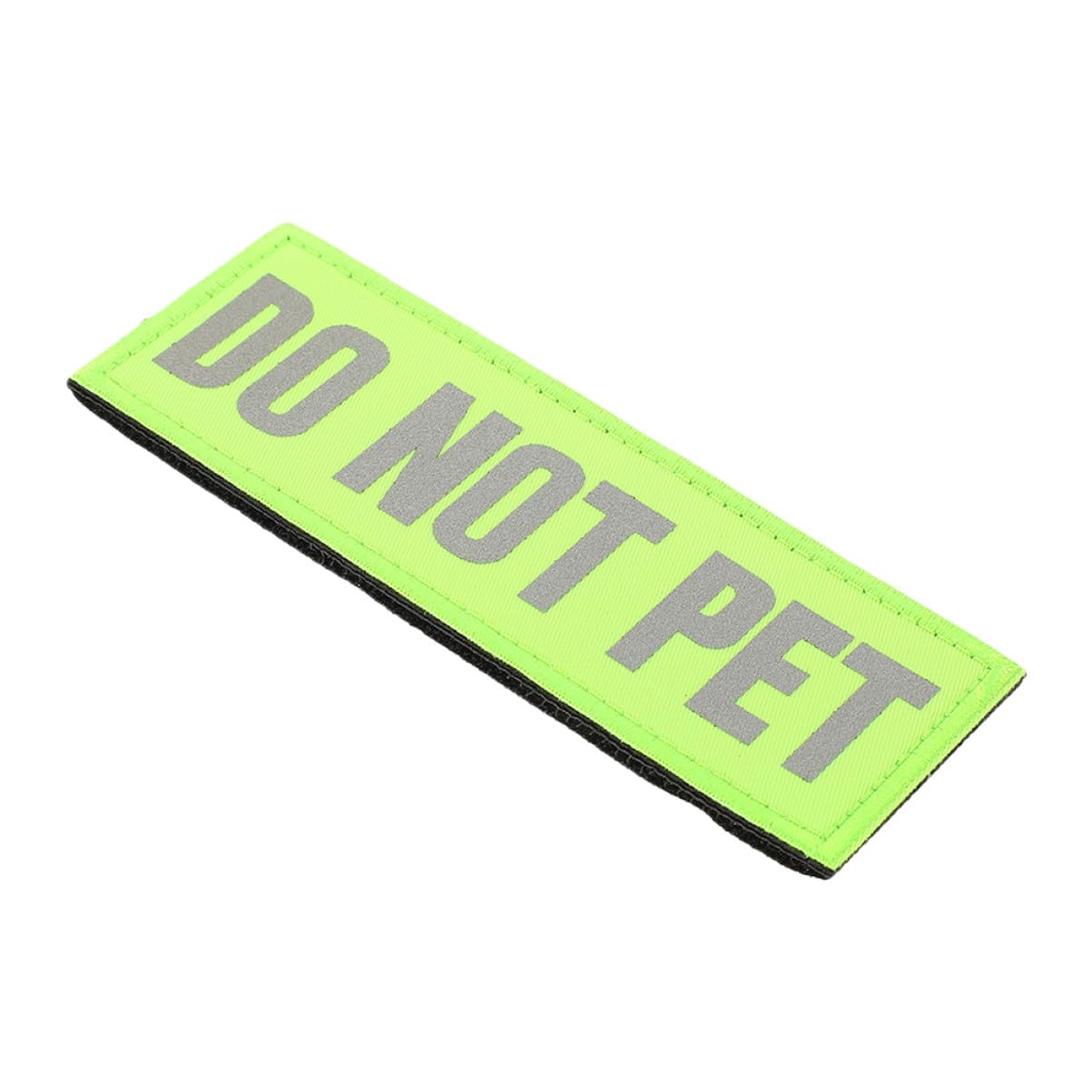 SUPVOX Service Dog Patch Reflective No Pet Warning for Dog Vest Harness Puppy Training Hook and Loop Fastener