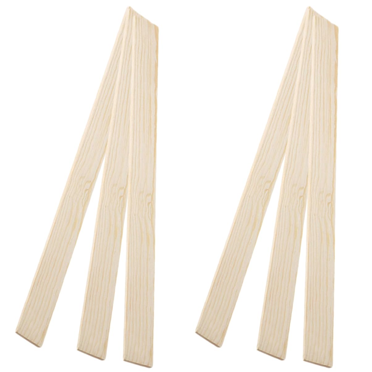 NUOBESTY 3 Set Strumenti di Ceramica Guide per Mattarello Argilla Aerea per Adulti Aria Listello Legno Pasta Modellabile Attrezzi Calzante Robusto Strumento di Ceramica di Legno 6 Pezzi * 3