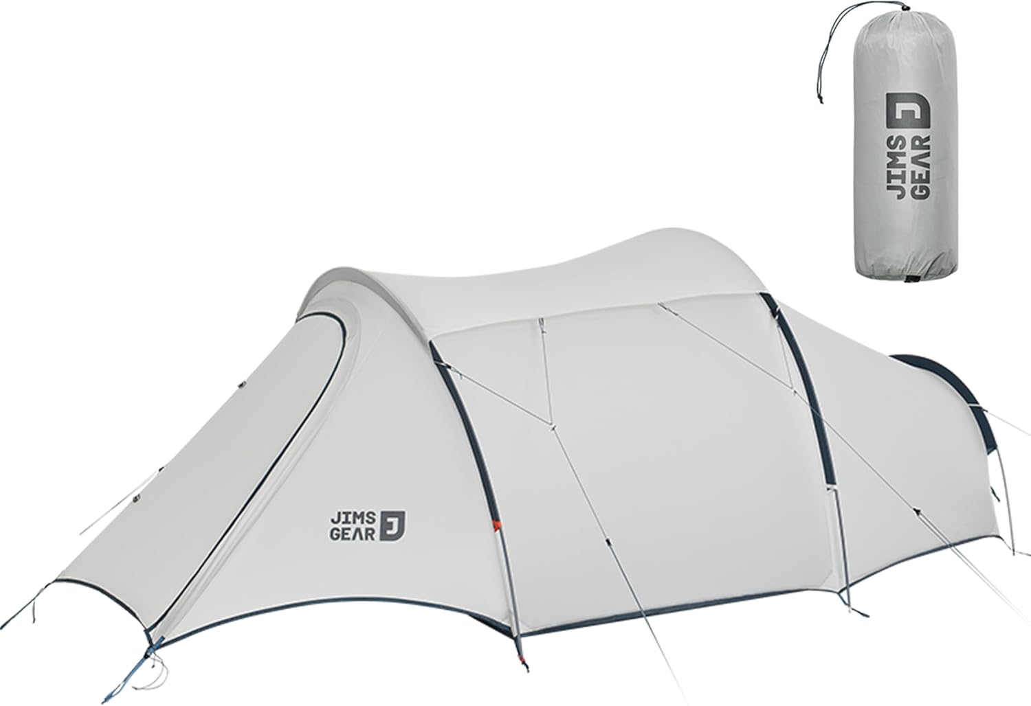 Naturehike 2.2lb/3.2lb Ultralight Backpacking Tent - 1/2 Person Waterproof Tunnel Tent with Lightweight Aluminum Pole, Easy Setup One Man Tent for Camping, Backpacking, Hiking, Hunting