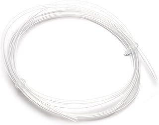 Othmro 6.56FT PTFE Teflon Bowden Tube 0.11inchx0.15inch OD PTFE Teflon Tube Connector Tubing Teflon Tube Hose Line PTFE Teflon Tube Cutter PTFE Tubing Tube for PLA ABS 3D Printer Transparent(1PCS)
