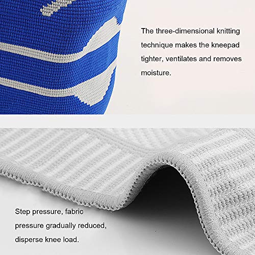 Joelheiras de fitness, Romacci Fitness Running Riding Joelheiras de verão Joelheiras de malha Protet