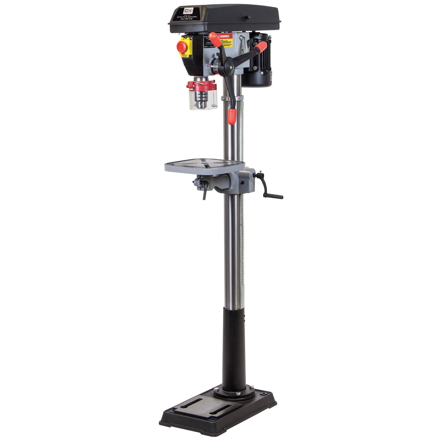 Sip Industrial Products Limited Light/Silver Sip Pro F16 16-Speed 550W Floor Pillar Drill 01714