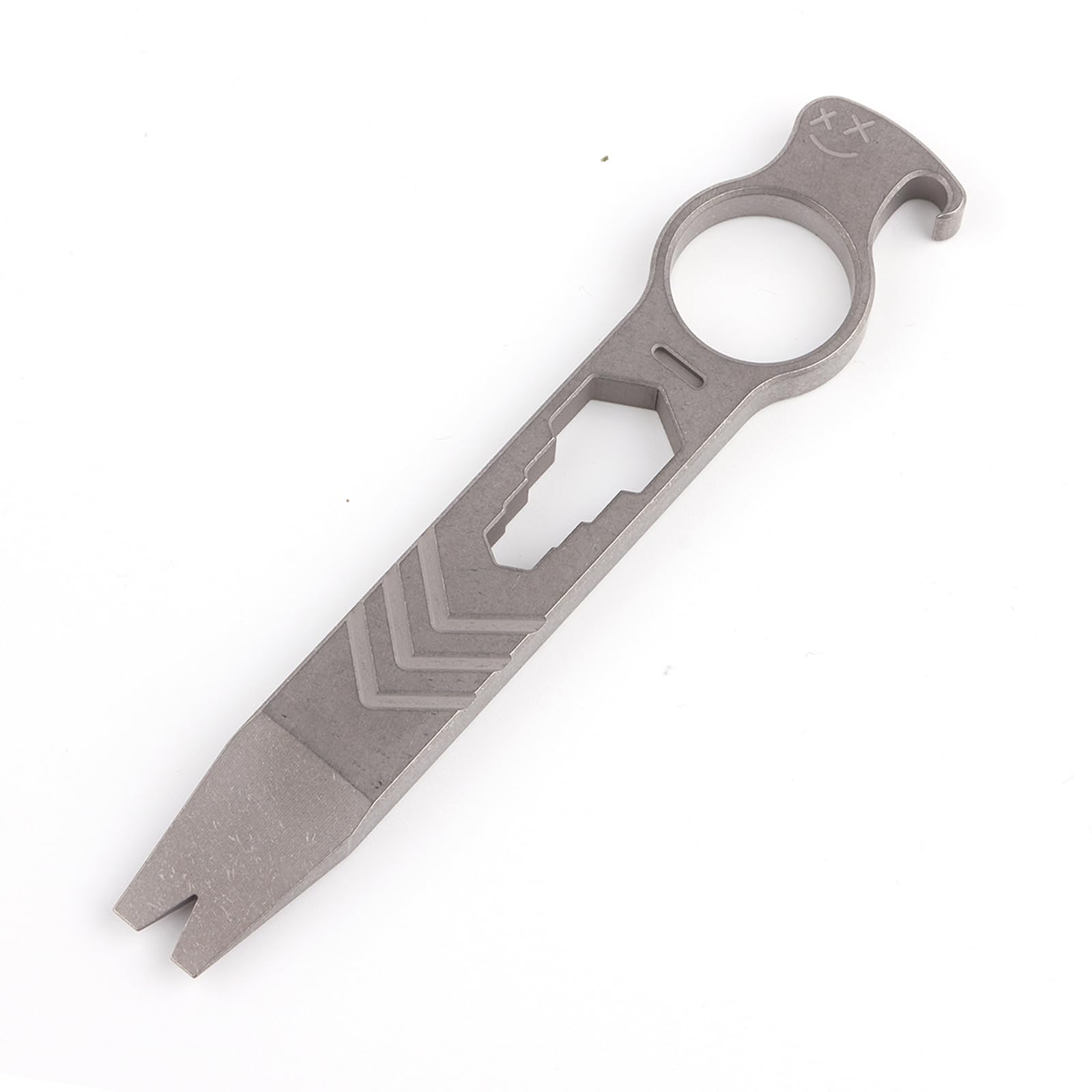 Tire-levier EDC en titane compact pour réparer, ouvrir et visser partout