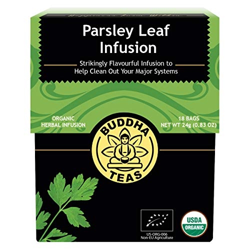 Parsley Leaf Tea - Organic Herbs - 18 Bleach Free Tea Bags